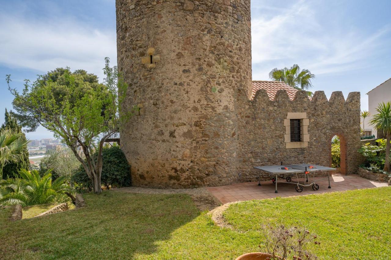 Castillo Can Xirau, Propiedad Exclusiva Con Piscina & Aircon Villa Santa Susanna Esterno foto