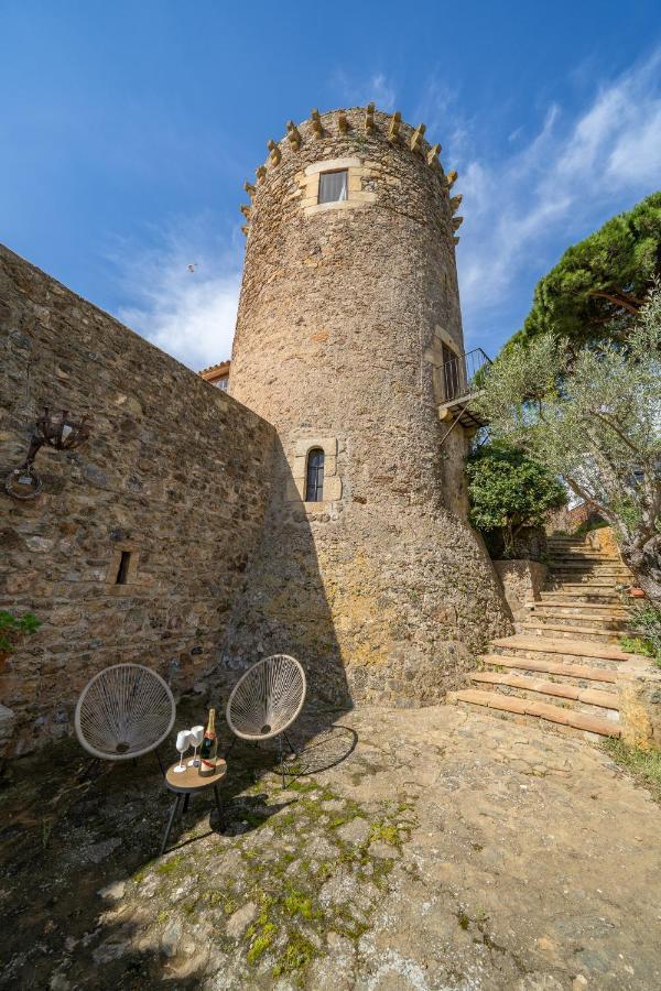 Castillo Can Xirau, Propiedad Exclusiva Con Piscina & Aircon Villa Santa Susanna Esterno foto